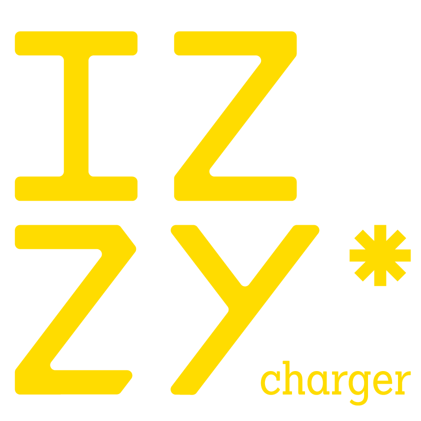 Logo Izzy Energy quadrada amarela